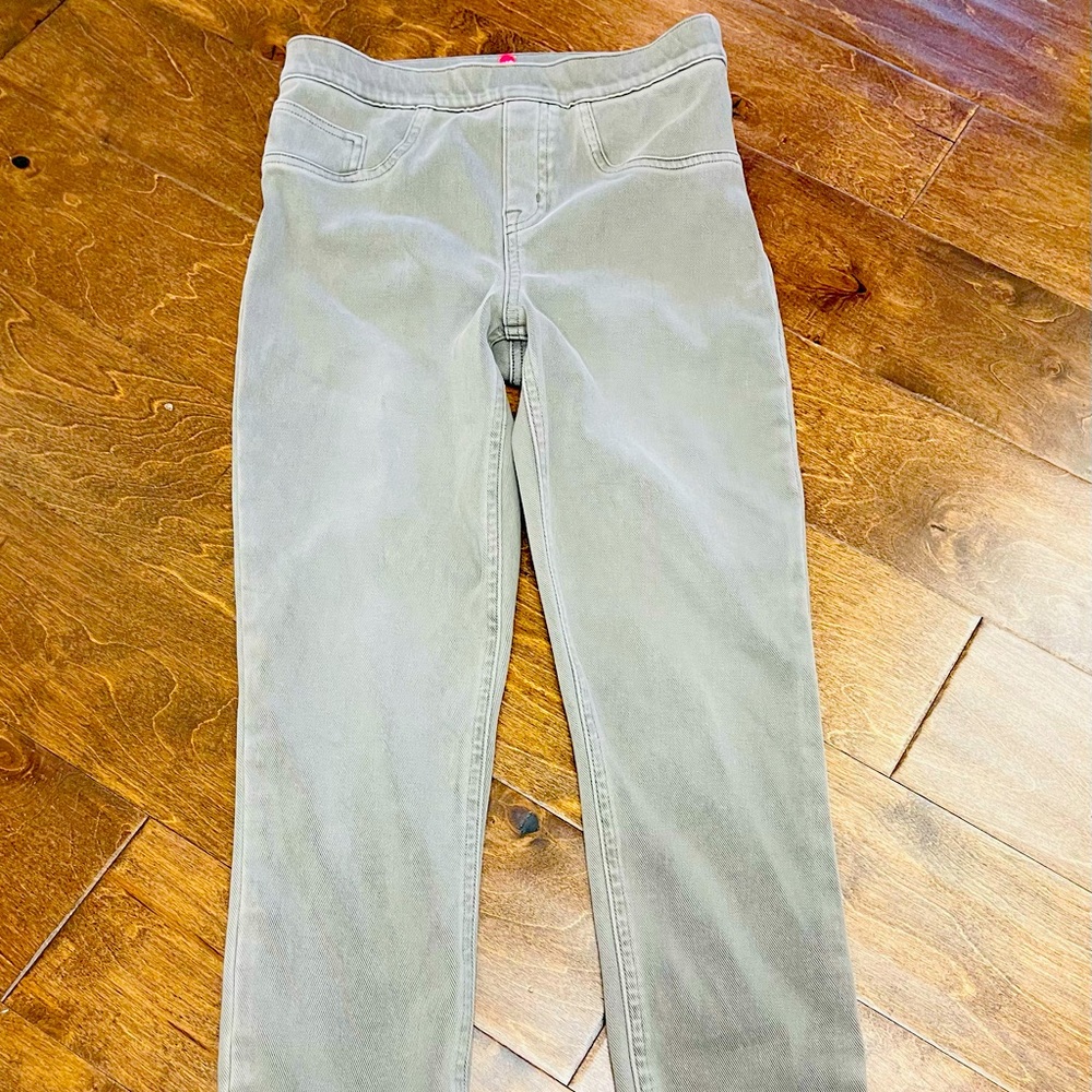 Gray Spanx Jean-ish Ankle Legging